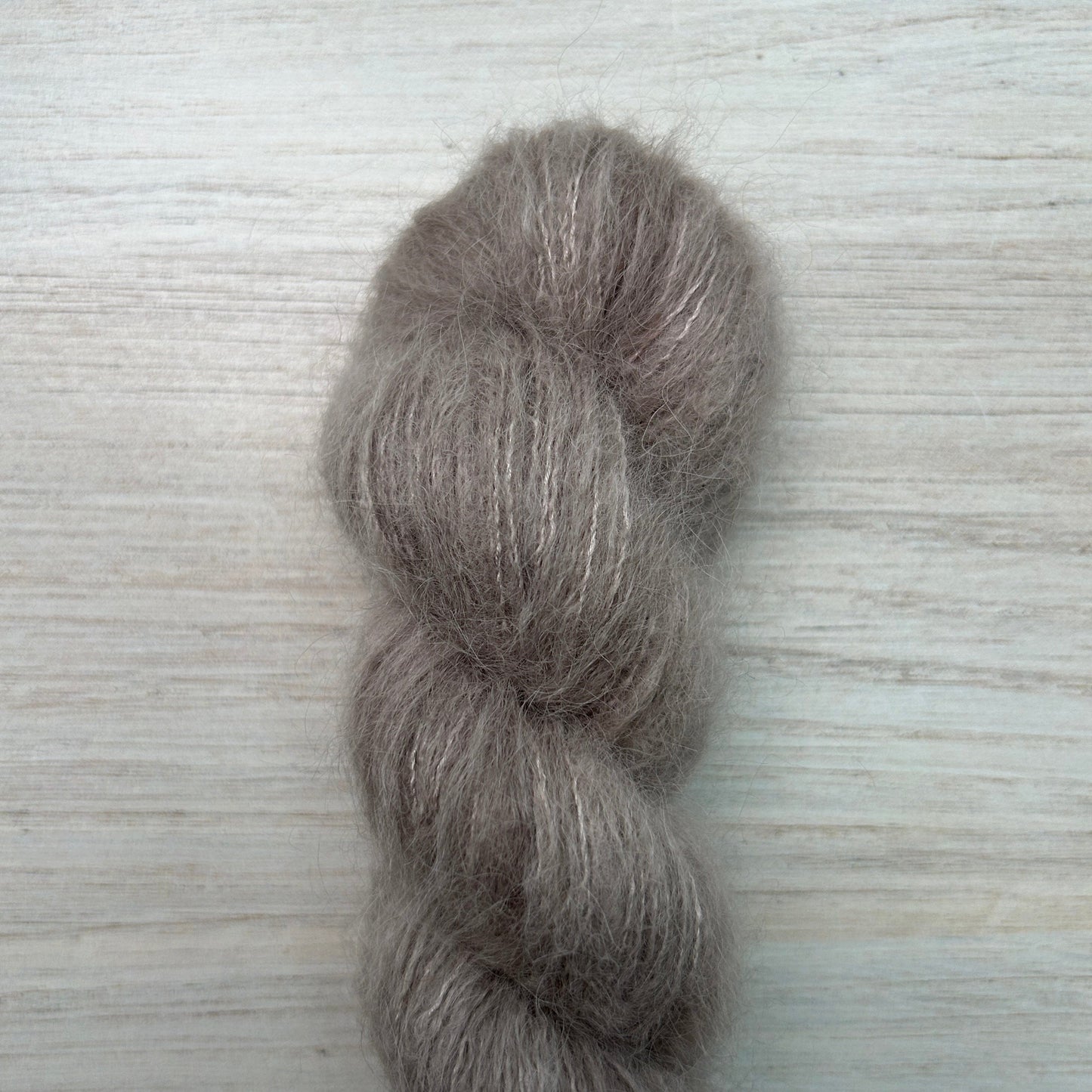 Driftwood Suri Silk Hand-dyed Yarn Fiber-Macgyver