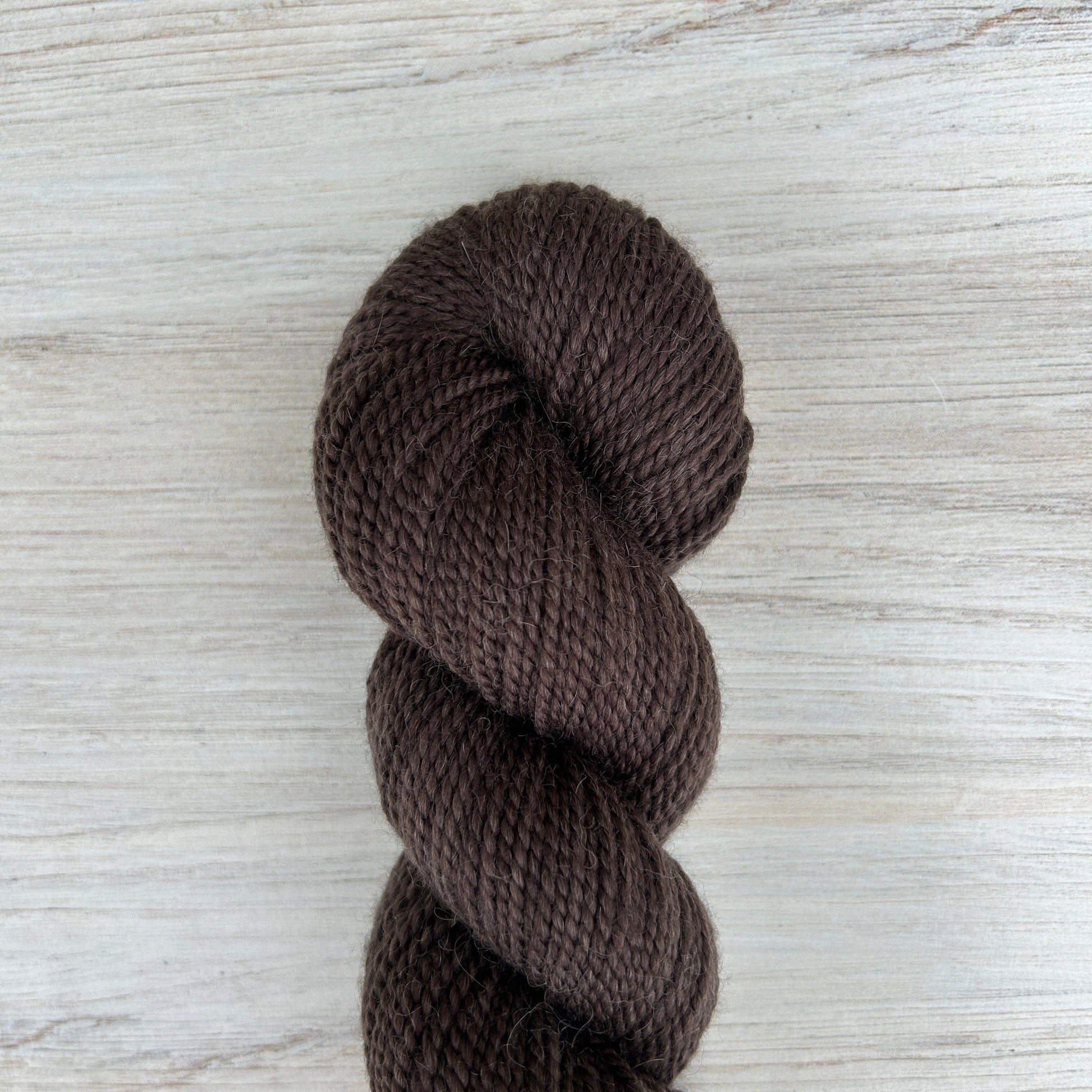 Espresso Merino Alpaca Hand-dyed Yarn Fiber-Macgyver