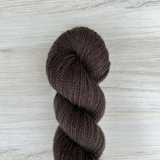 Espresso Merino Alpaca Hand-dyed Yarn Fiber-Macgyver