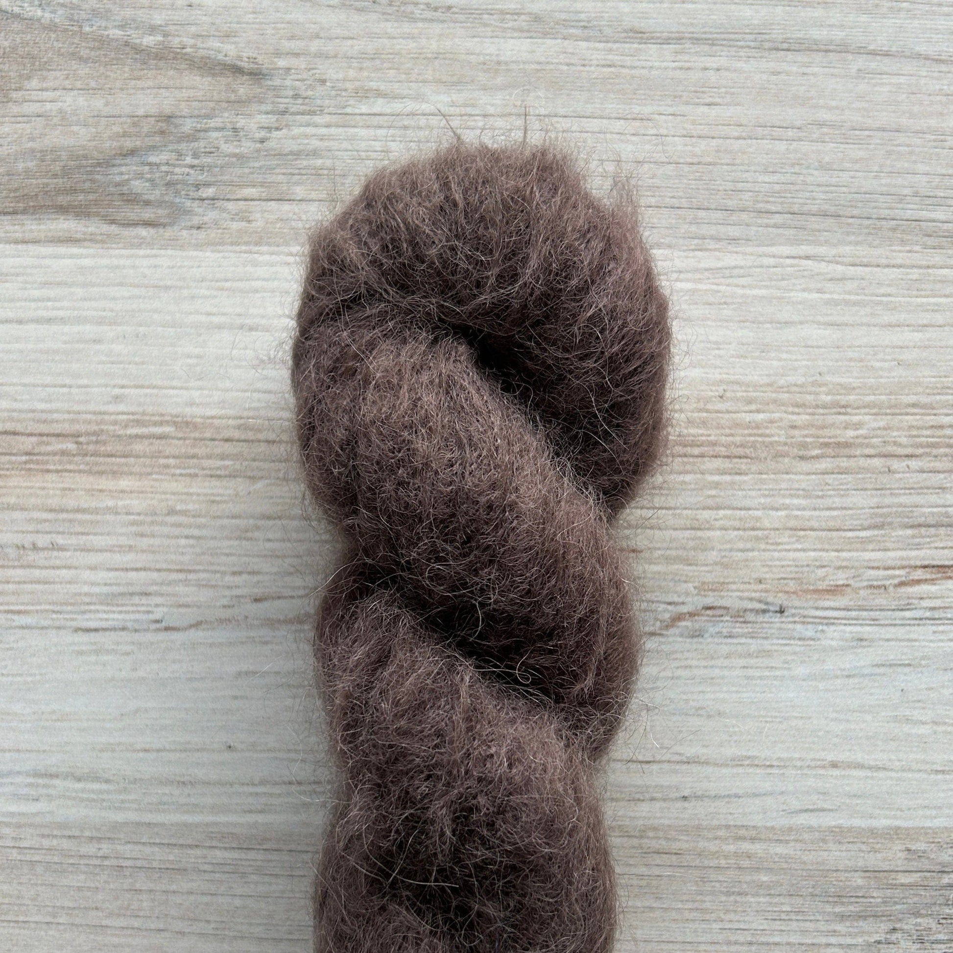 Espresso Suri Silk Hand-dyed Yarn Fiber-Macgyver