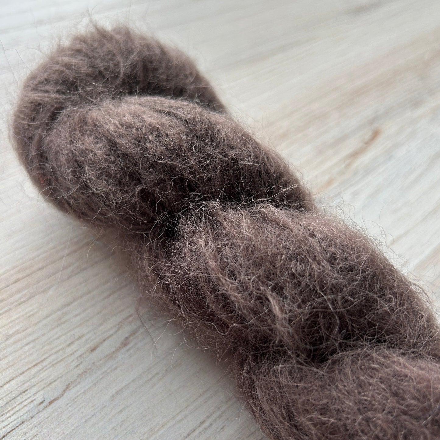 Espresso Suri Silk Hand-dyed Yarn Fiber-Macgyver