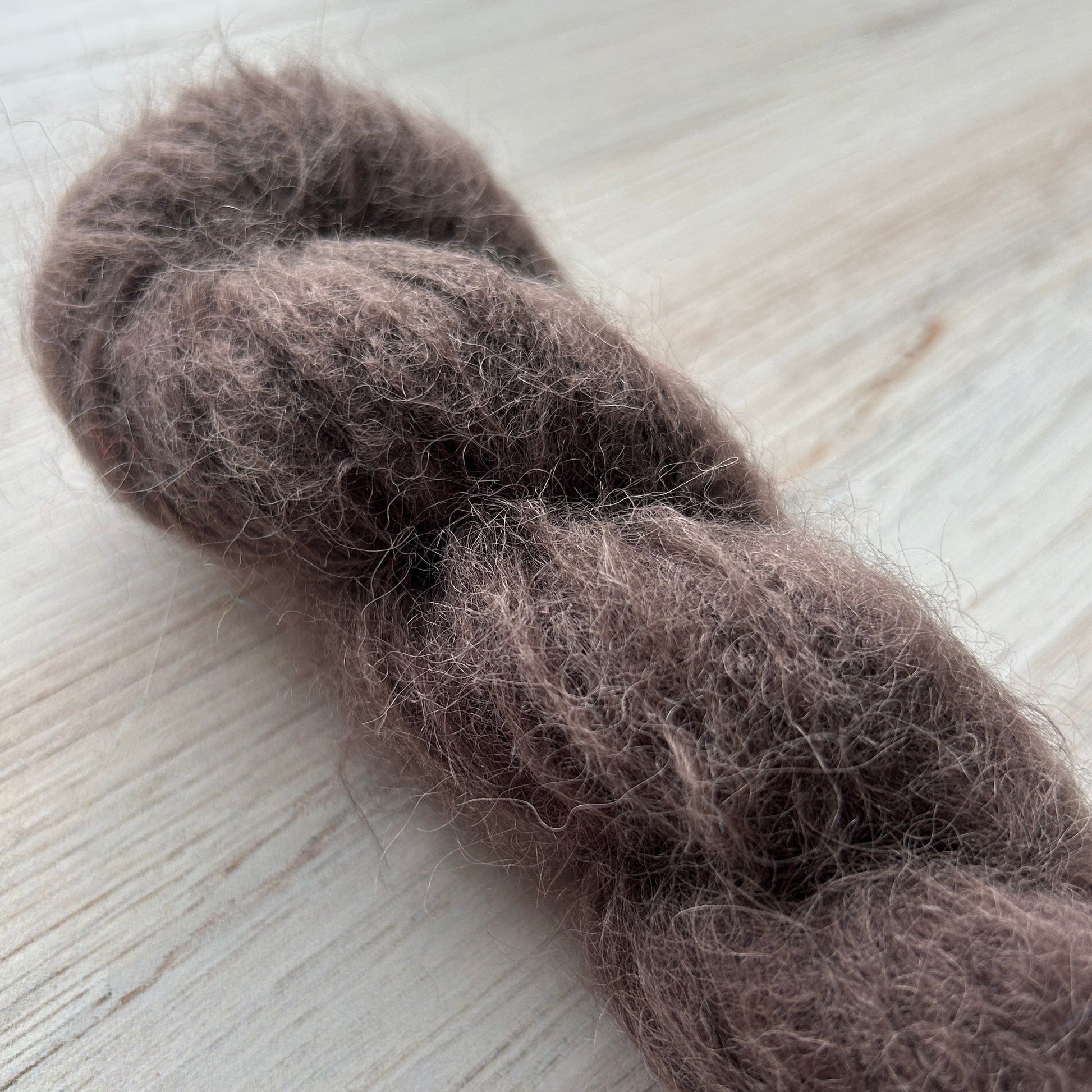 Espresso Suri Silk Hand-dyed Yarn Fiber-Macgyver