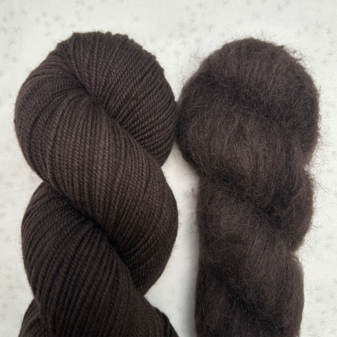 Champagne Cardigan Bundle - Shaniko DK + Suri Silk