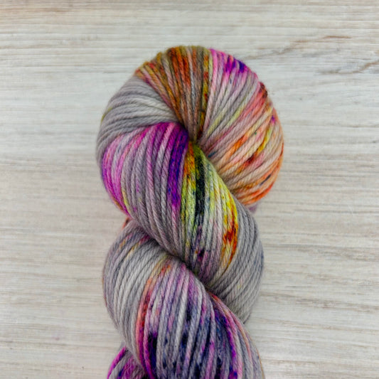 Faded Bloom Merino DK Hand-dyed Fiber-Macgyver