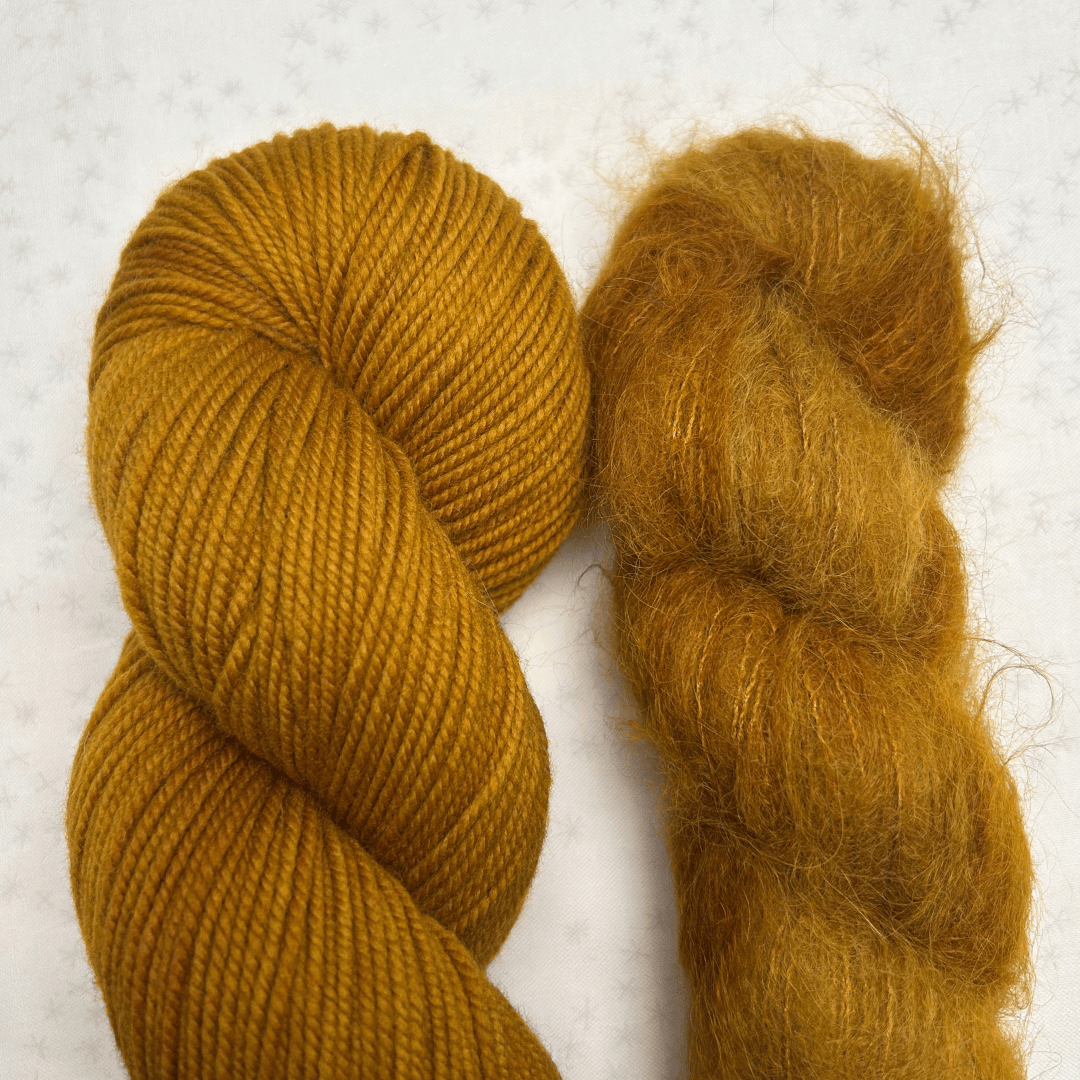 Fiber MacGyver Cardi KAL Bundle - Shaniko DK + Suri Silk Hand-dyed Fiber-Macgyver