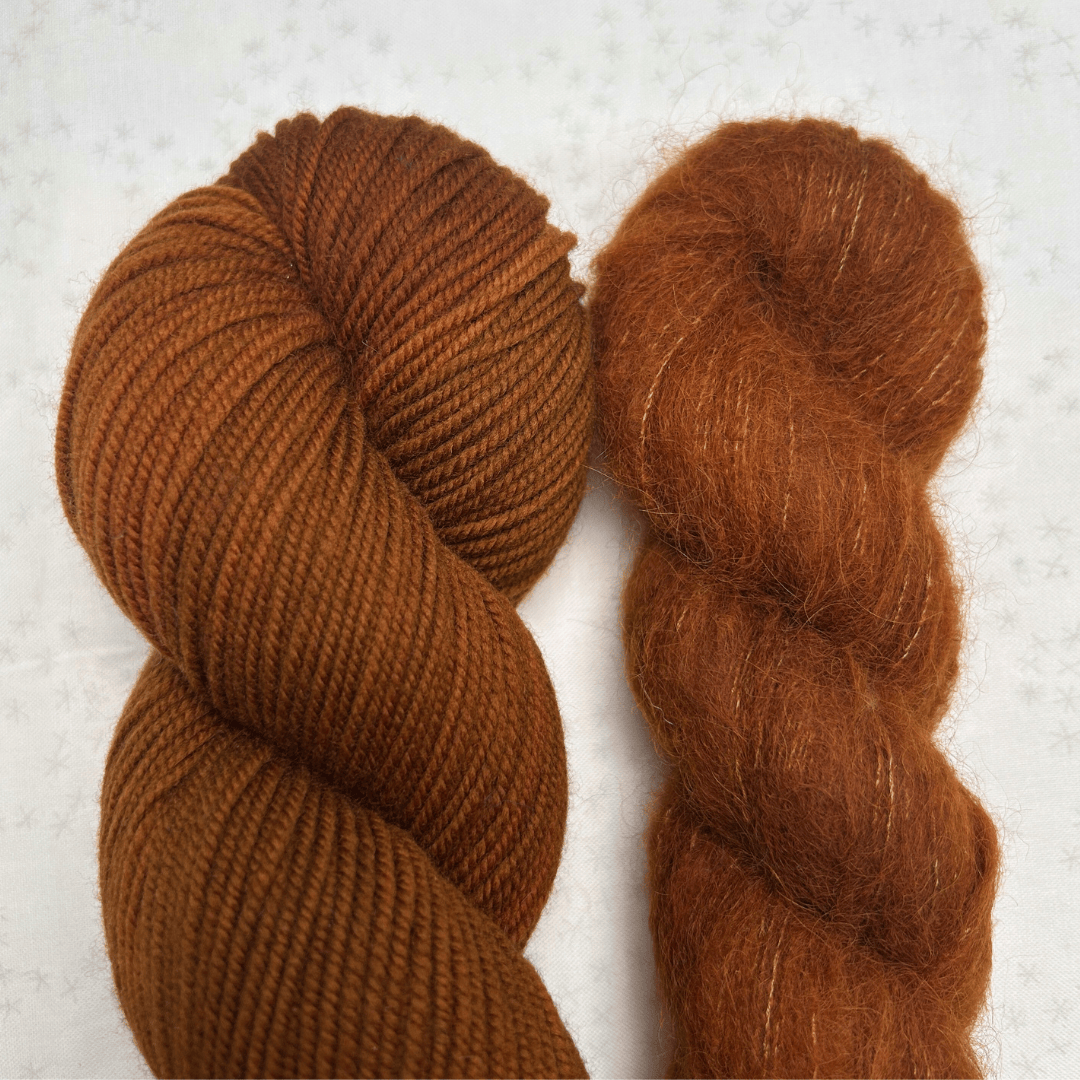 Fiber MacGyver Cardi KAL Bundle - Shaniko DK + Suri Silk Hand-dyed Fiber-Macgyver