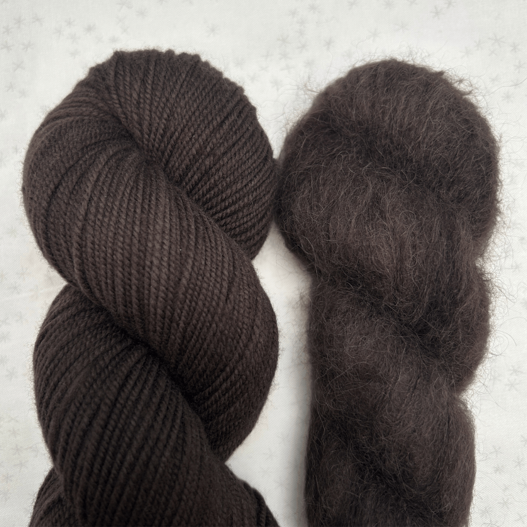 Fiber MacGyver Cardi KAL Bundle - Shaniko DK + Suri Silk Hand-dyed Fiber-Macgyver