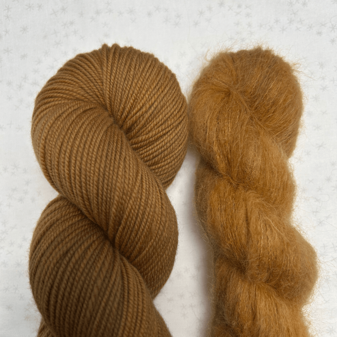 Fiber MacGyver Cardi KAL Bundle - Shaniko DK + Suri Silk Hand-dyed Fiber-Macgyver