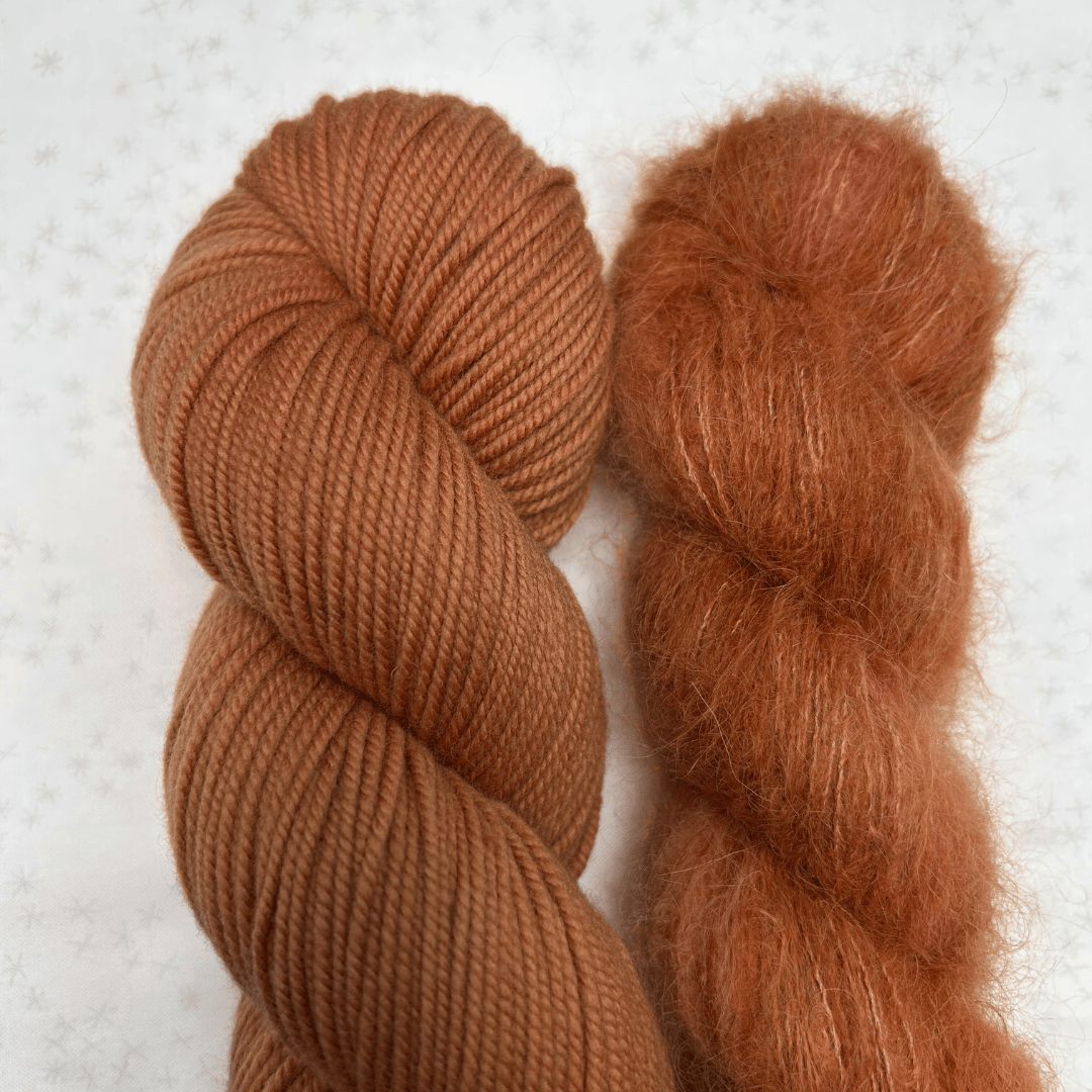 Fiber MacGyver Cardi KAL Bundle - Shaniko DK + Suri Silk Hand-dyed Fiber-Macgyver