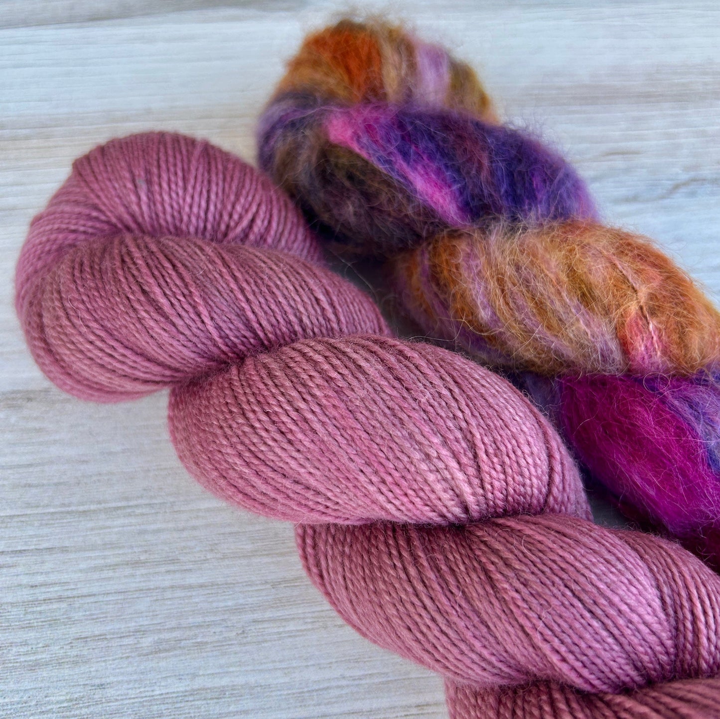 Foxglove + Fig Sweater Bundle Hand-dyed Fiber-Macgyver