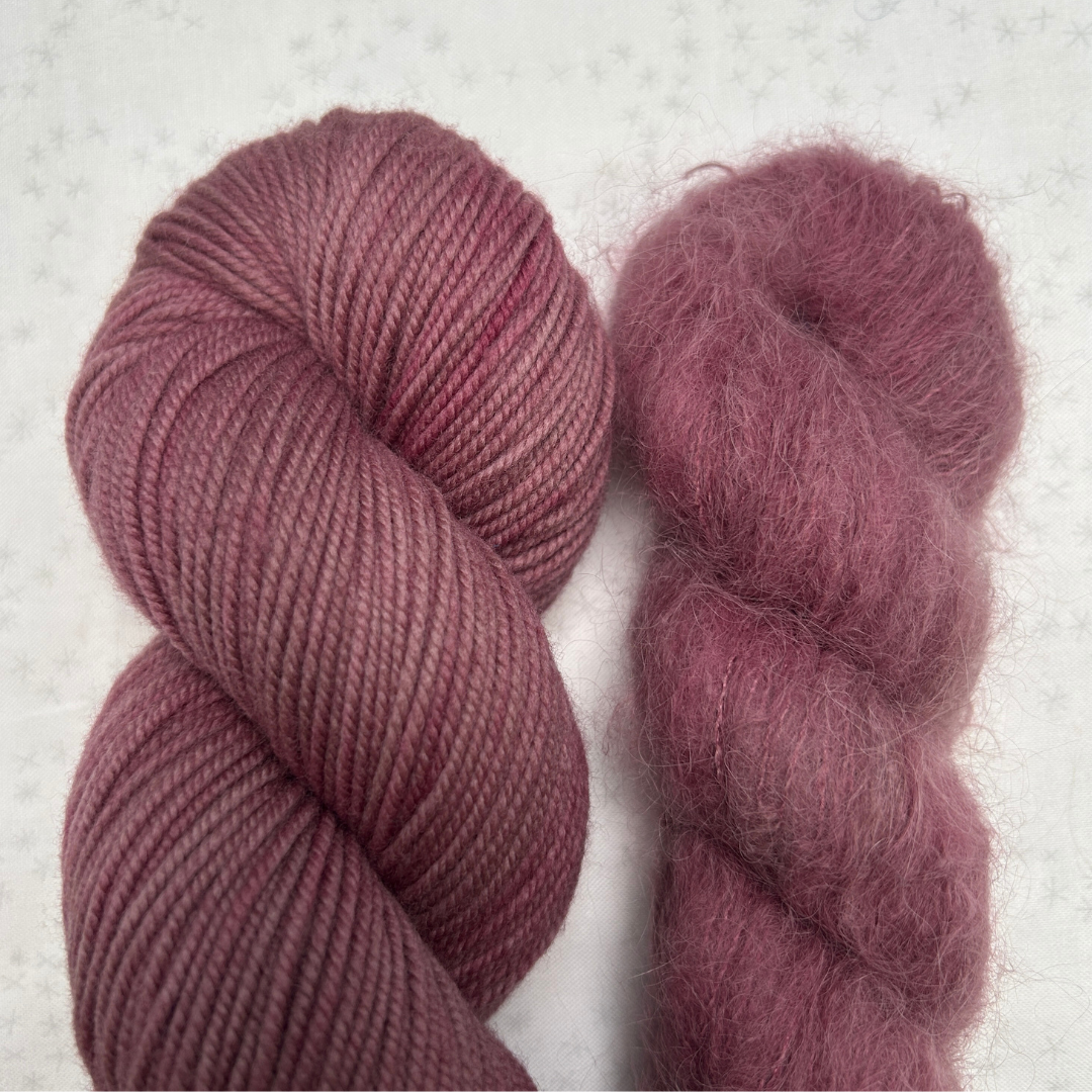 Champagne Cardigan Bundle - Shaniko DK + Suri Silk