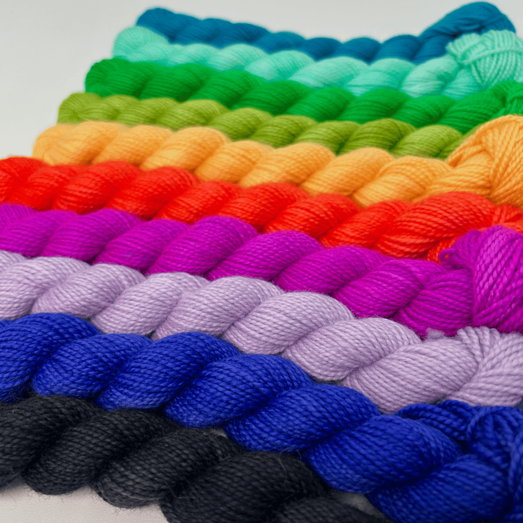 Key West Merino Twist Mini Bundle Hand-dyed Fiber-Macgyver