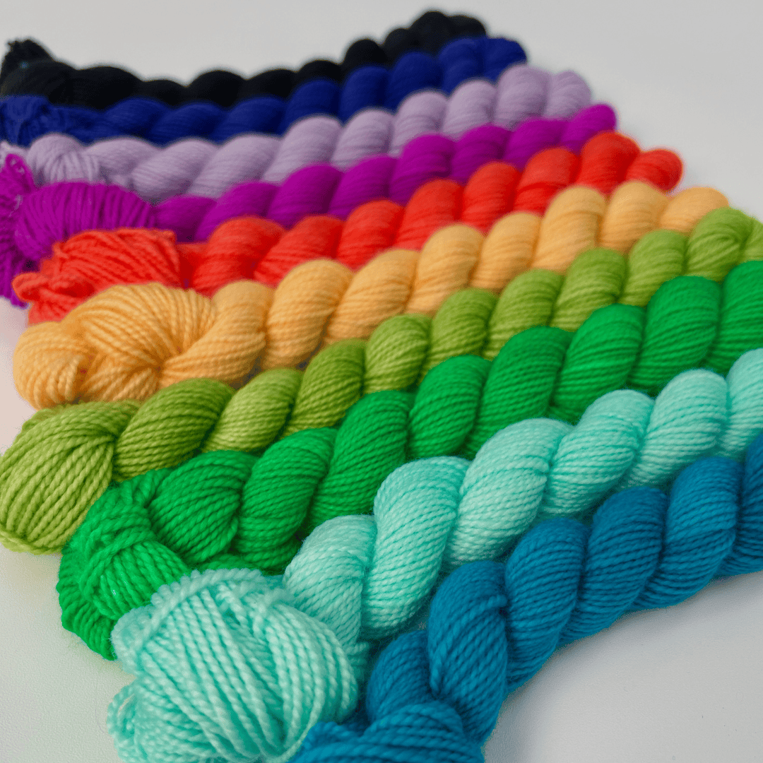 Key West Merino Twist Mini Bundle Hand-dyed Fiber-Macgyver