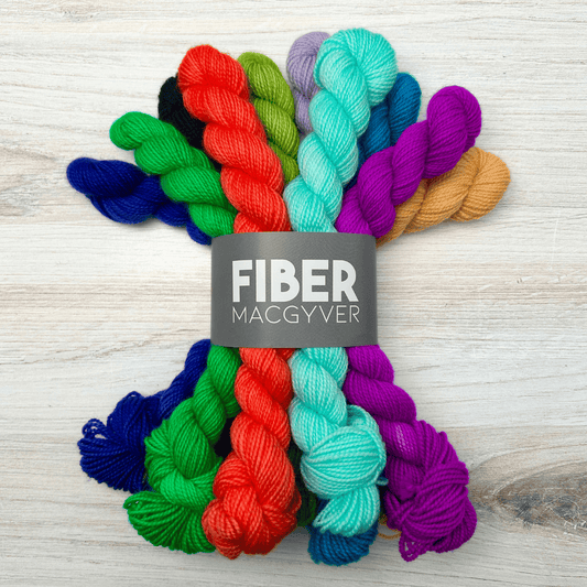 Key West Merino Twist Mini Bundle Hand-dyed Fiber-Macgyver