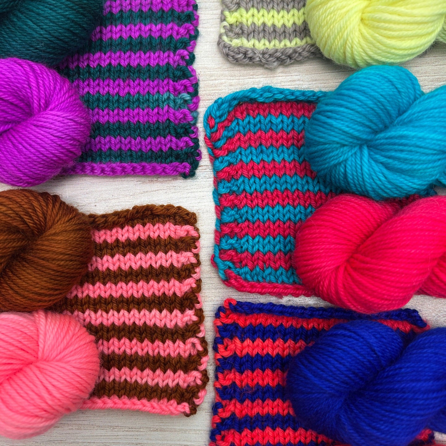 Luffe Mitten Bundles Hand-dyed Fiber-Macgyver