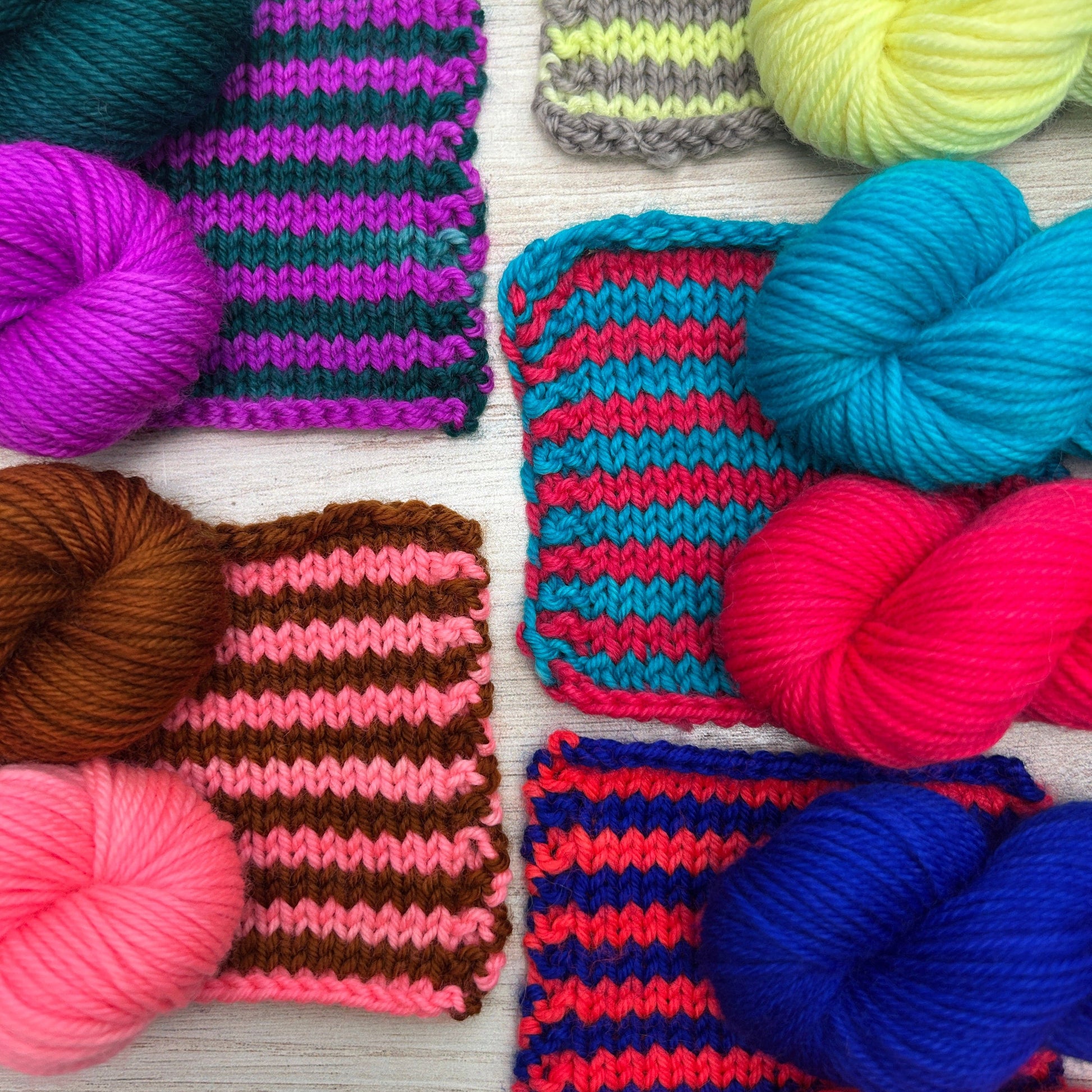 Luffe Mitten Bundles Hand-dyed Fiber-Macgyver