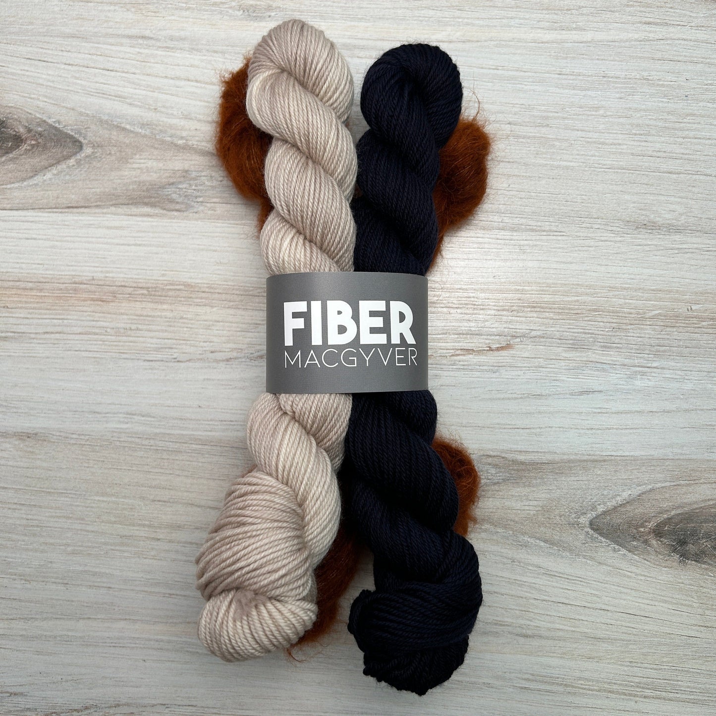 Luffe Mitten Bundles Hand-dyed Fiber-Macgyver