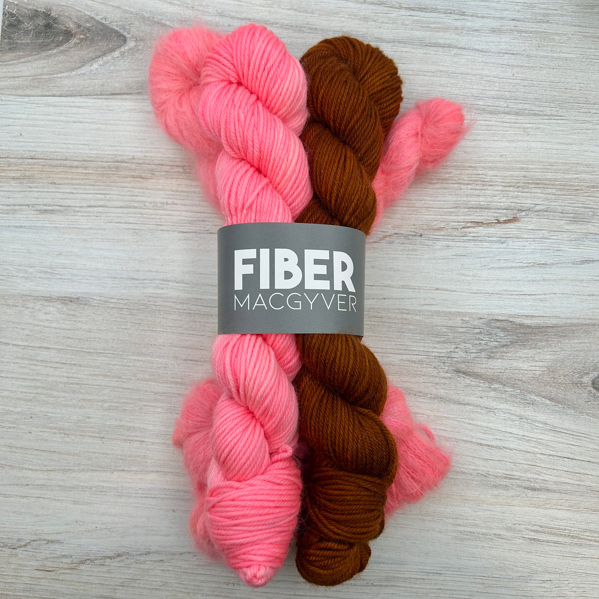Luffe Mitten Bundles Hand-dyed Fiber-Macgyver