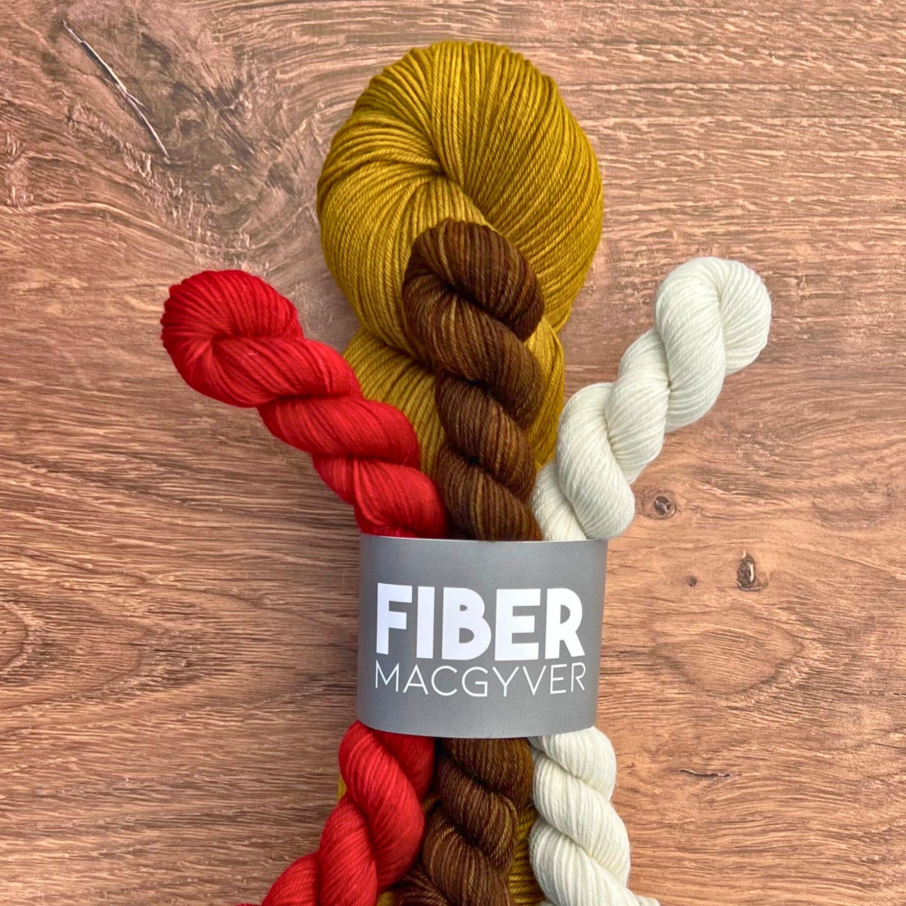 Magical Mycelium Socks Bundle Hand-dyed Yarn Fiber-Macgyver