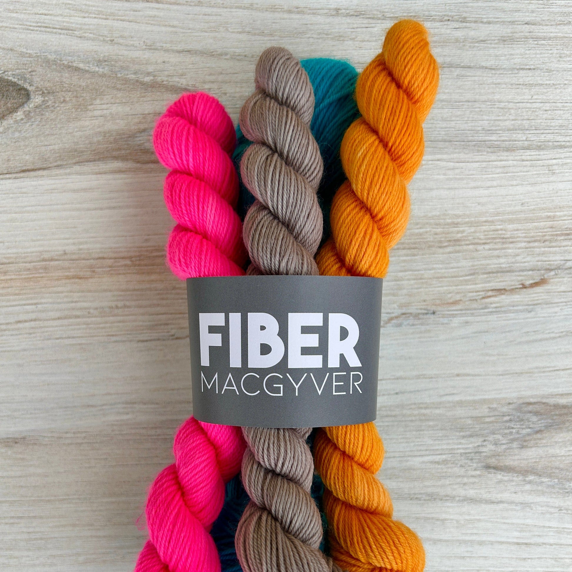 Magical Mycelium Socks Bundle Hand-dyed Yarn Fiber-Macgyver