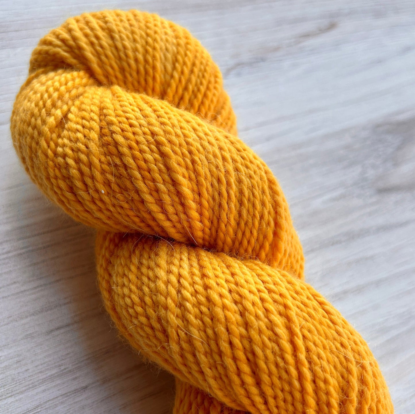 Marigold Merino Alpaca Hand-dyed Yarn Fiber-Macgyver