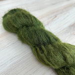 Marine Green Suri Silk Hand-dyed Yarn Fiber-Macgyver