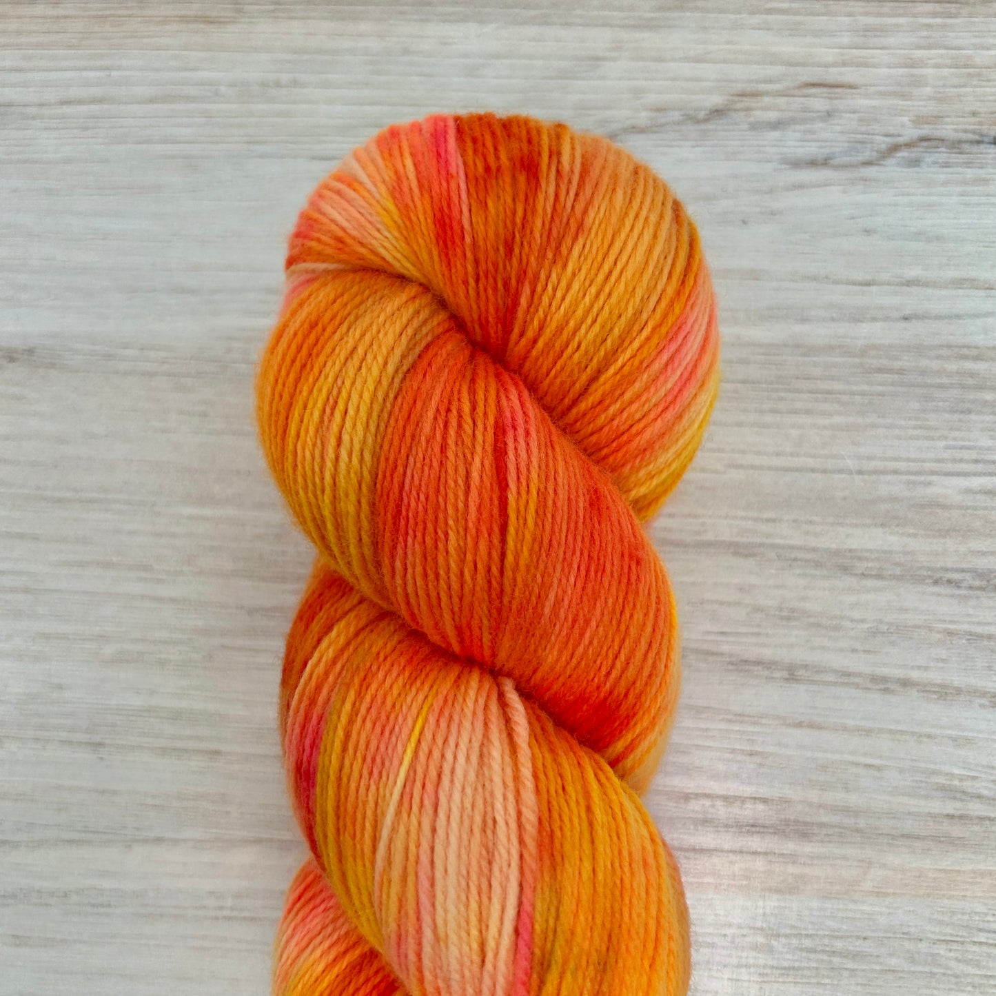 Melon Shaniko Yarn Hand-dyed Yarn Fiber-Macgyver