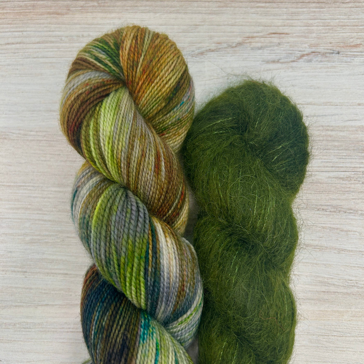 Mercer Sweater Bundle Hand-dyed Fiber-Macgyver