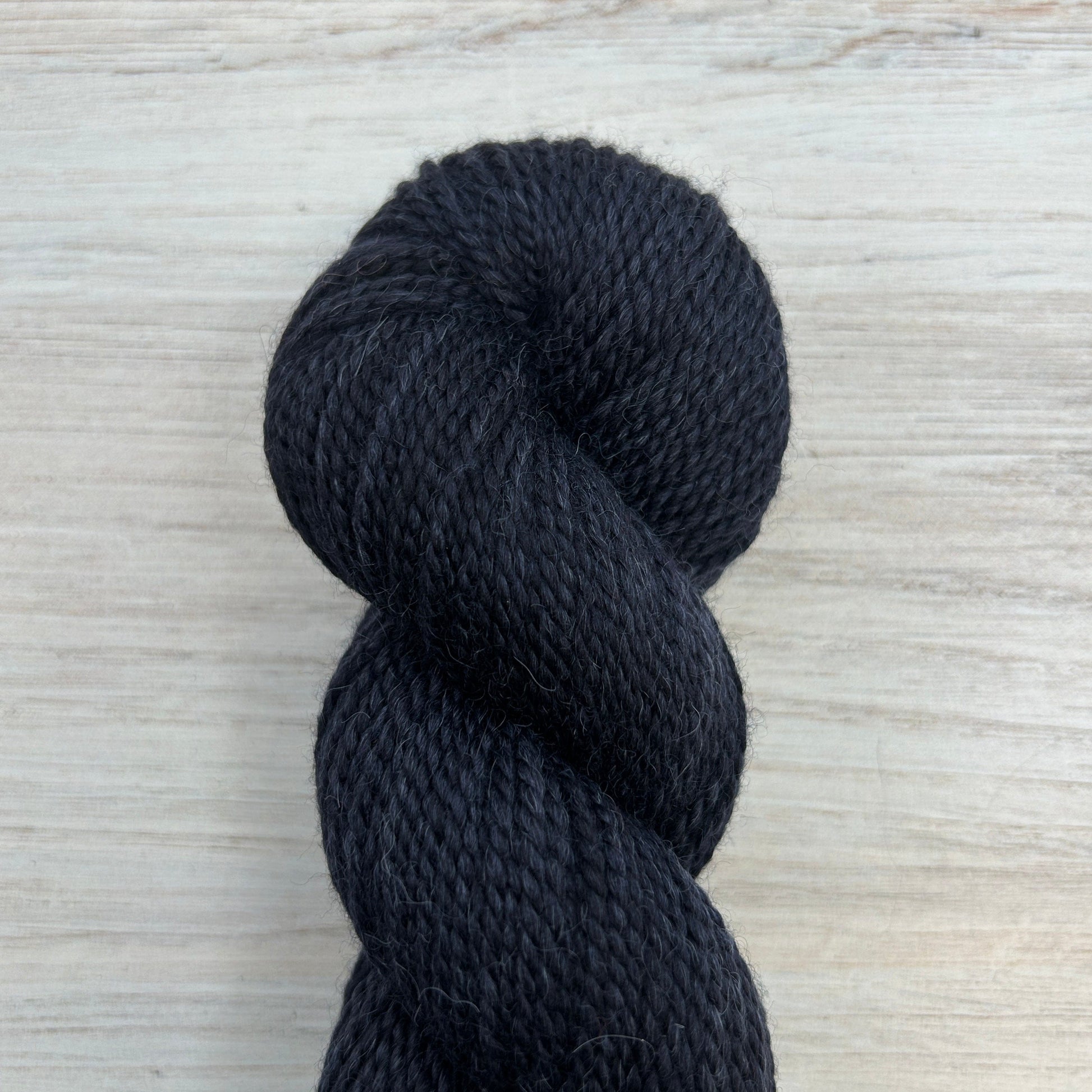 Midnight Merino Alpaca Hand-dyed Yarn Fiber-Macgyver