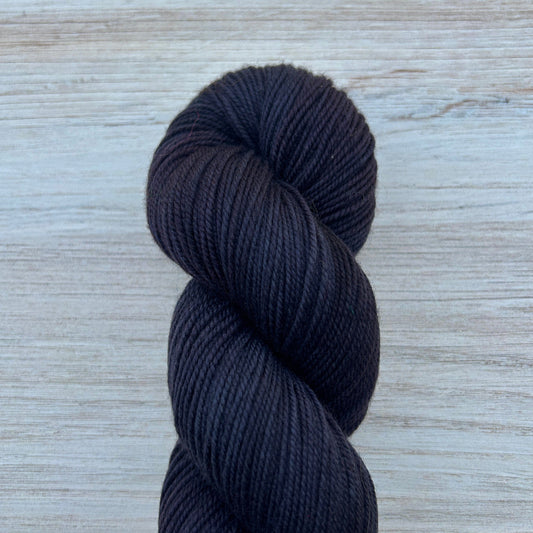 Midnight Shaniko Yarn Hand-dyed Yarn Fiber-Macgyver