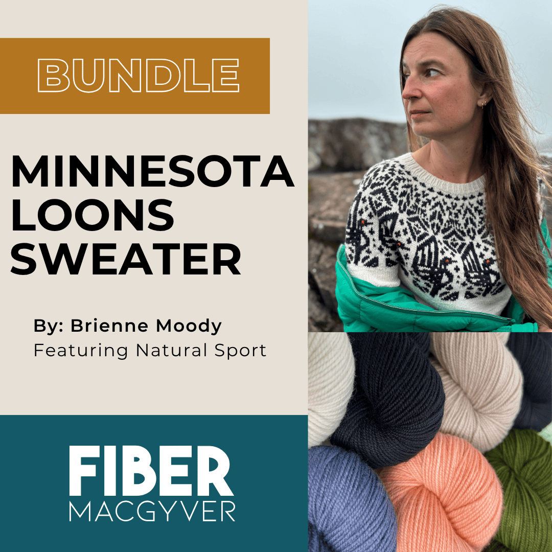 Minnesota Loons Sweater Bundle PREORDER Hand-dyed Fiber-Macgyver