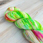 Minty Merino Sock Hand-dyed Hand Dyed Yarn Fiber-Macgyver