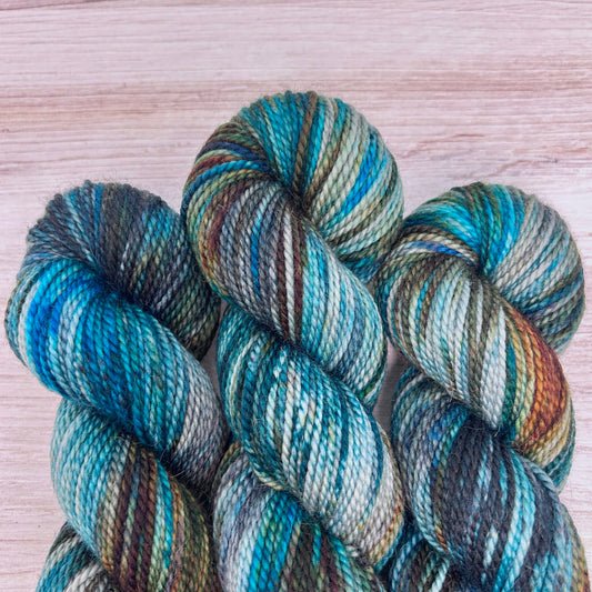 Misty Ridge Merino Alpaca Hand-dyed Yarn Fiber-Macgyver