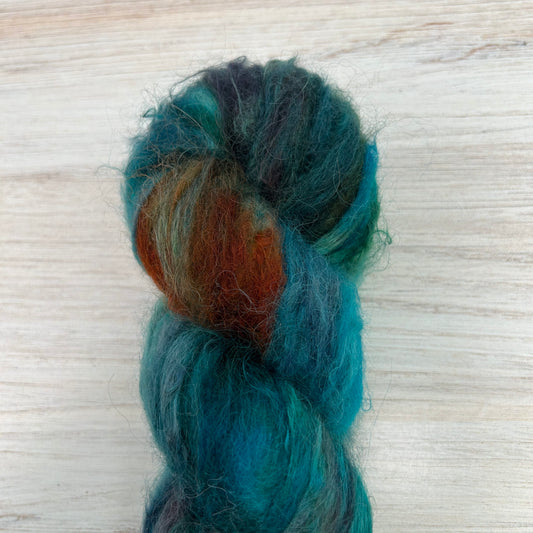 Misty Ridge Suri Silk DK Hand-dyed Yarn Fiber-Macgyver