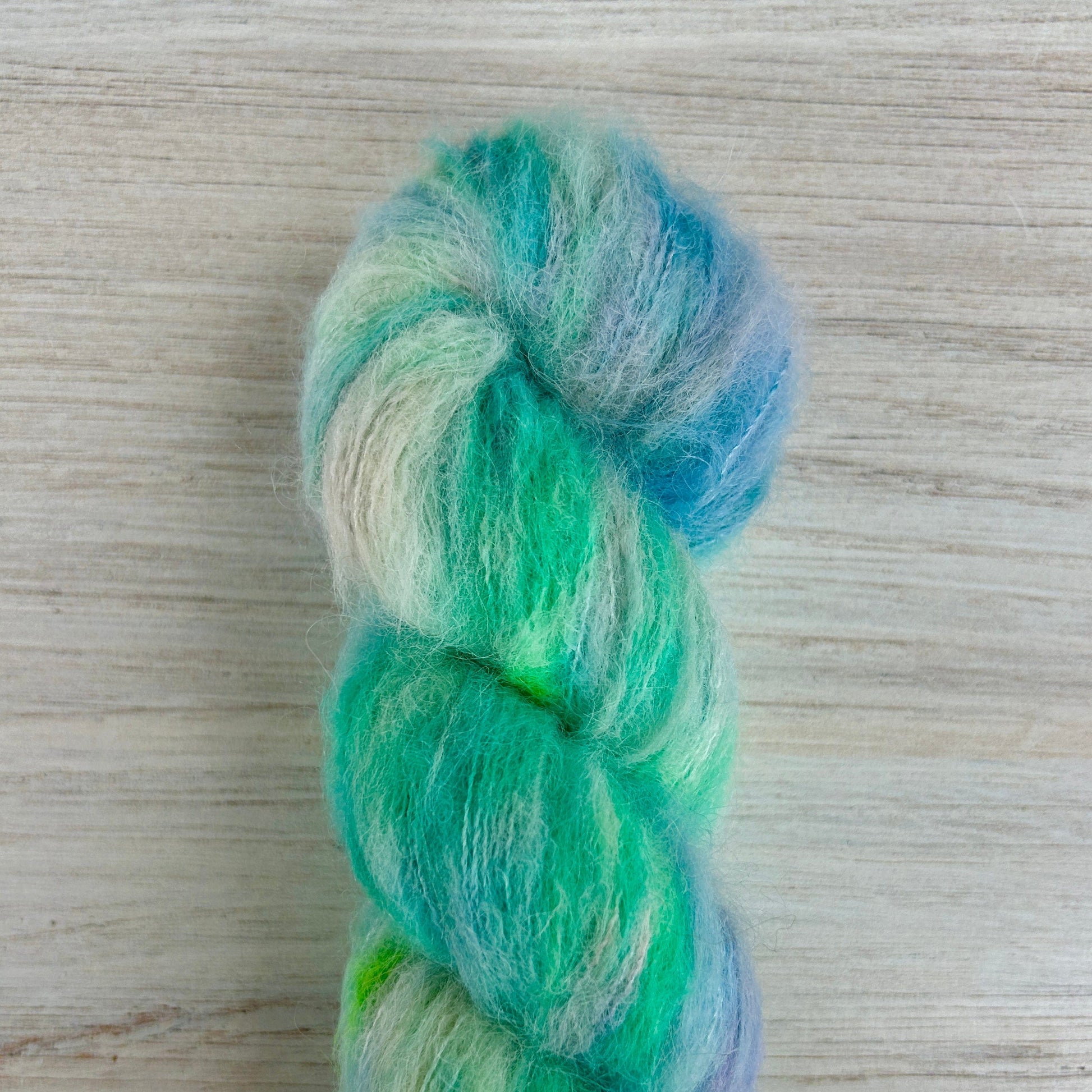 Monet Suri Silk Hand-dyed Yarn Fiber-Macgyver