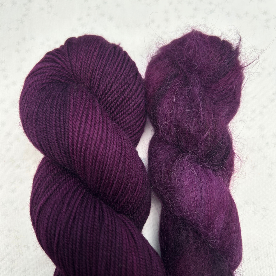 Champagne Cardigan Bundle - Shaniko DK + Suri Silk