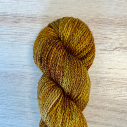 OOAK Merino Alpaca Hand-dyed Yarn Fiber-Macgyver
