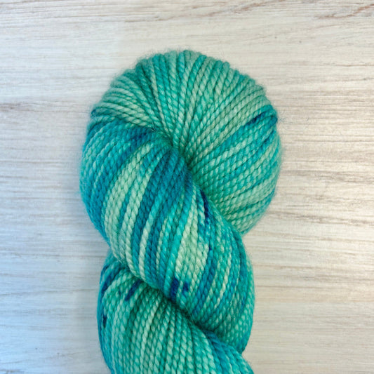 OOAK Merino Alpaca Hand-dyed Yarn Fiber-Macgyver