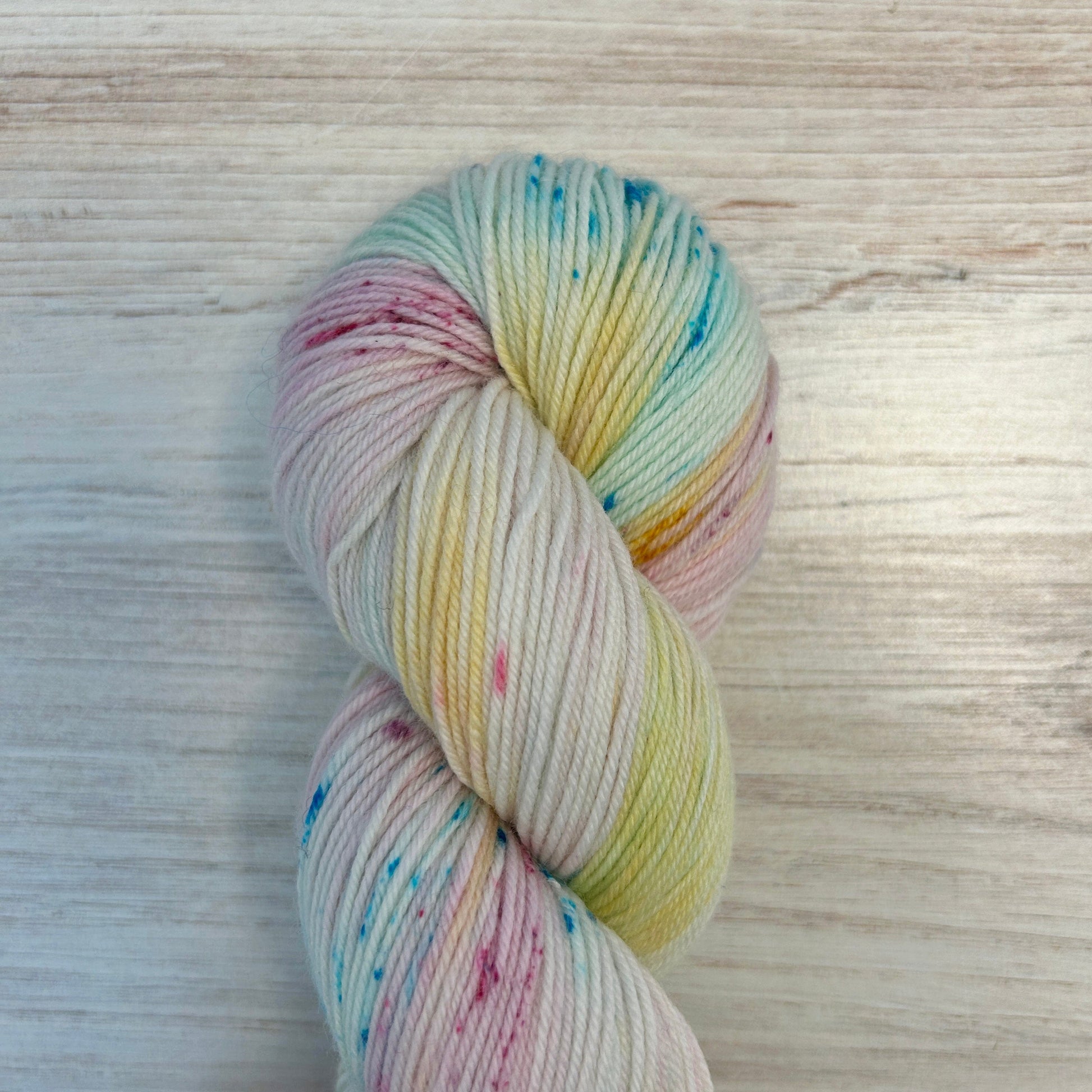 OOAK Merino Sock Hand-dyed Hand Dyed Yarn Fiber-Macgyver