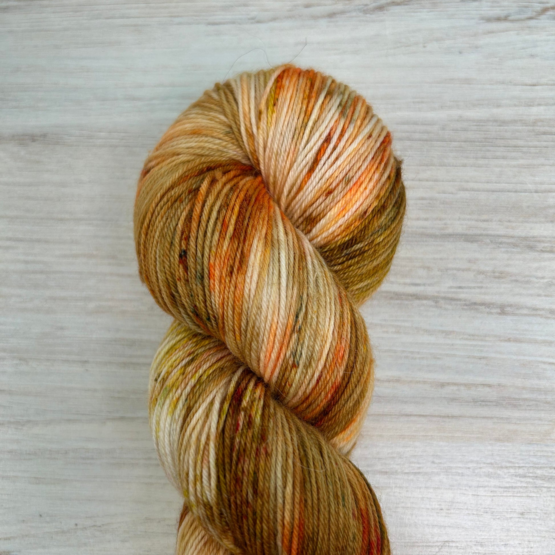 OOAK Merino Sock Hand-dyed Hand Dyed Yarn Fiber-Macgyver