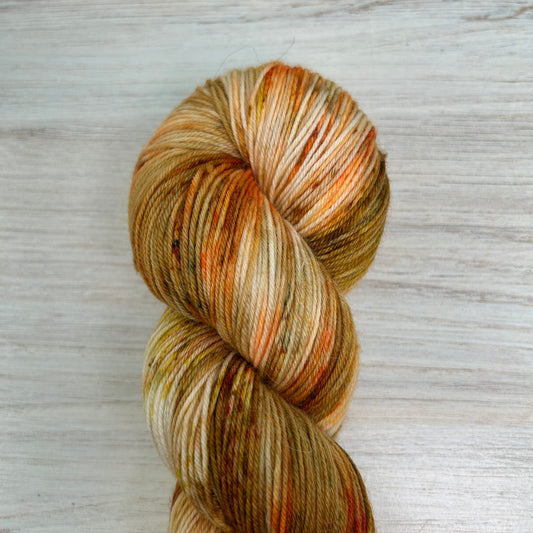 OOAK Merino Sock Hand-dyed Hand Dyed Yarn Fiber-Macgyver
