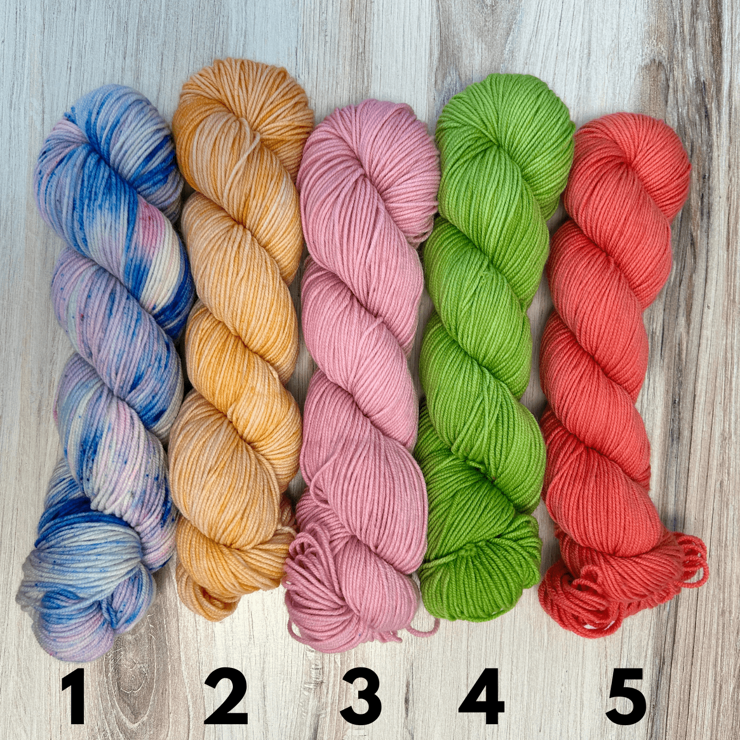 OOAK Merino Sport Hand-dyed Yarn Fiber-Macgyver