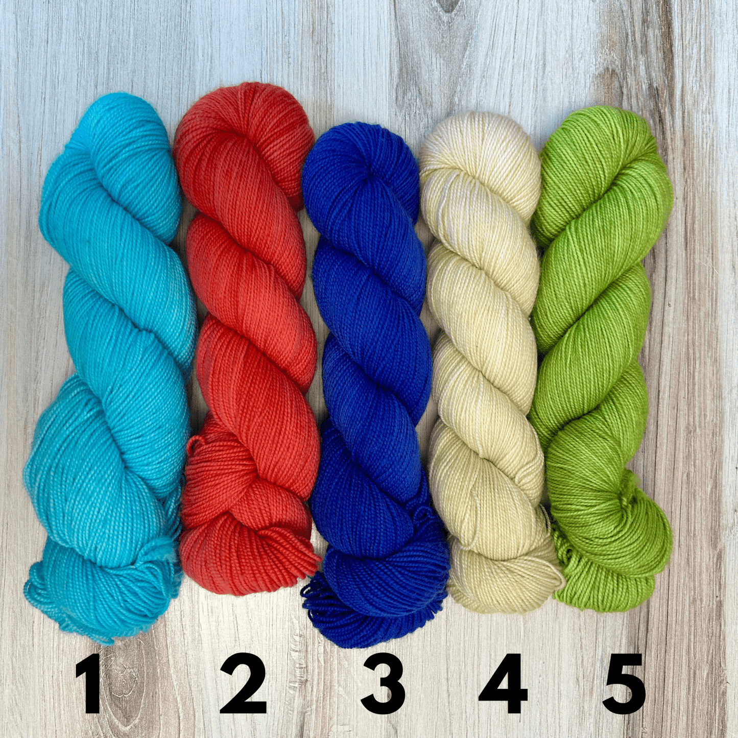 OOAK Merino Twist Hand-dyed Yarn Fiber-Macgyver