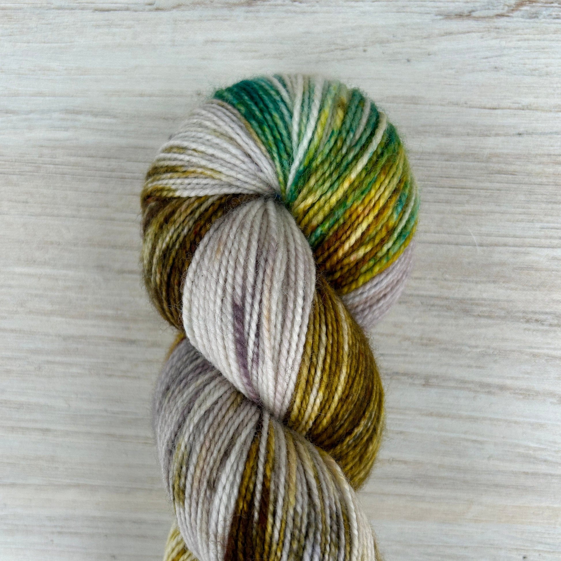 OOAK Merino Twist Hand-dyed Yarn Fiber-Macgyver