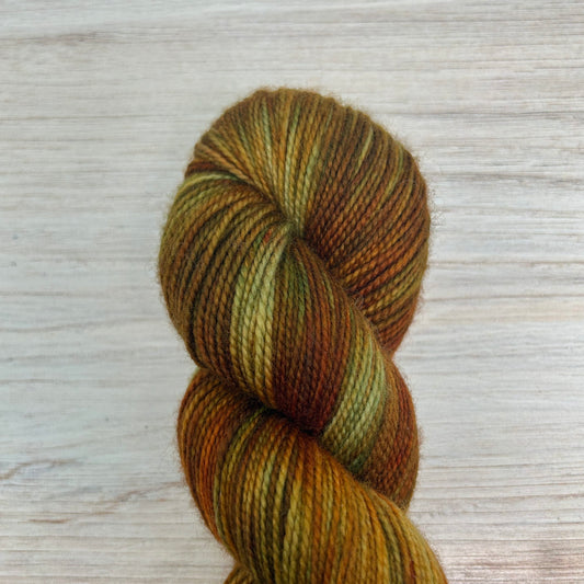 OOAK Merino Twist Hand-dyed Yarn Fiber-Macgyver