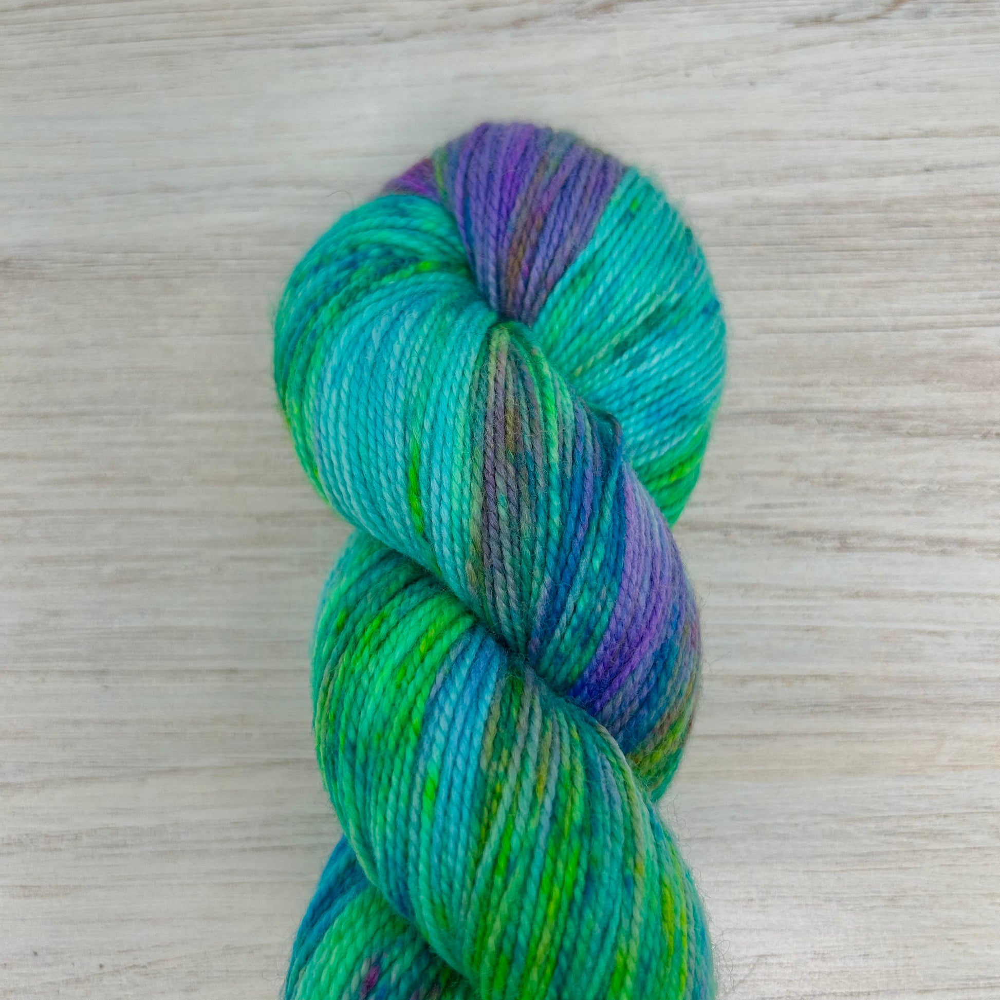 OOAK Merino Twist Hand-dyed Yarn Fiber-Macgyver