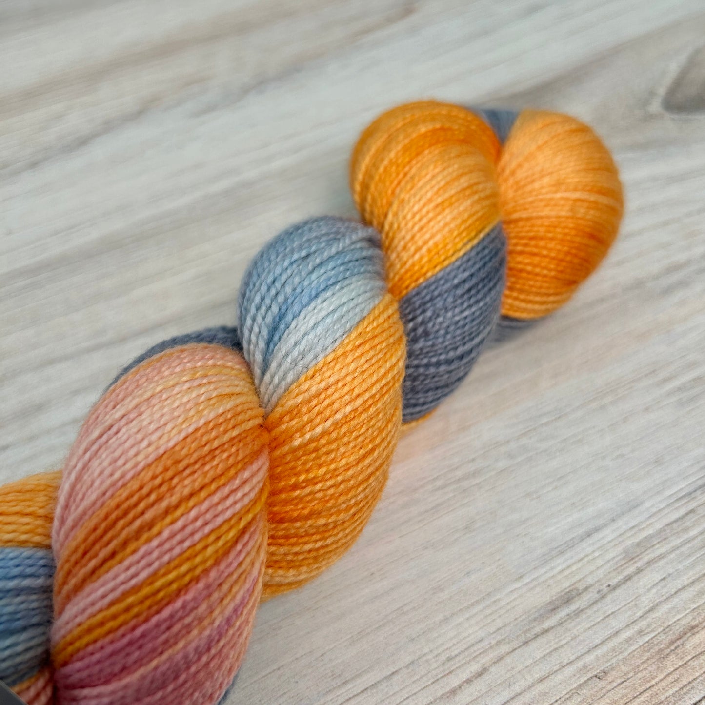 OOAK Merino Twist Hand-dyed Yarn Fiber-Macgyver