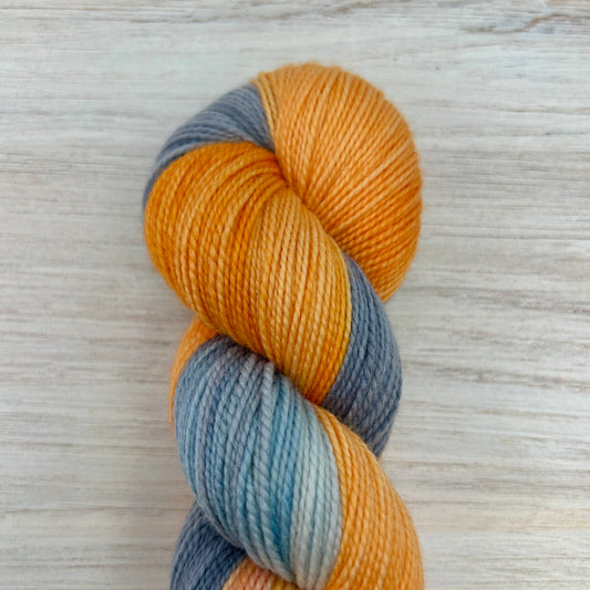 OOAK Merino Twist Hand-dyed Yarn Fiber-Macgyver