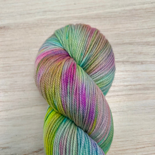 OOAK Shaniko Sport Hand-dyed Yarn Fiber-Macgyver