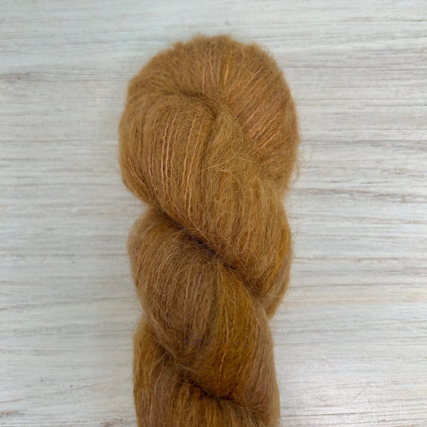 OOAK Suri Silk Hand-dyed Yarn Fiber-Macgyver